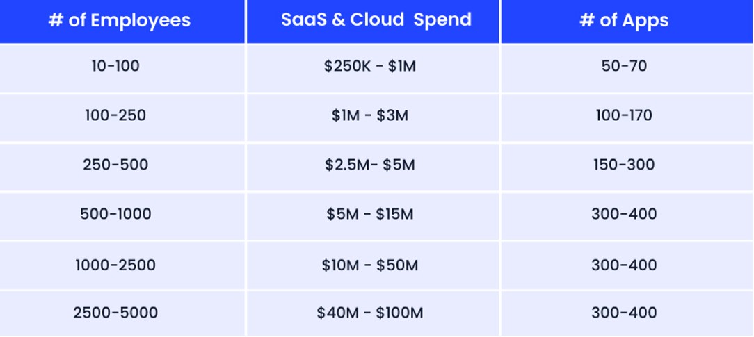 SaaS costs