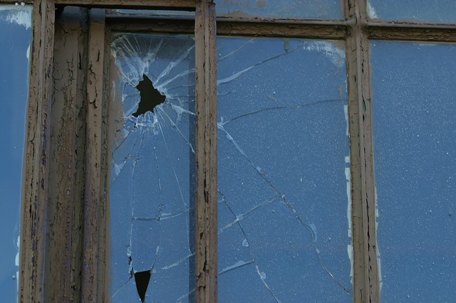 broken window