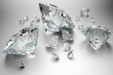 Photo of crystals represents AWS plans to grow synthetic diamonds to power quantum networks.